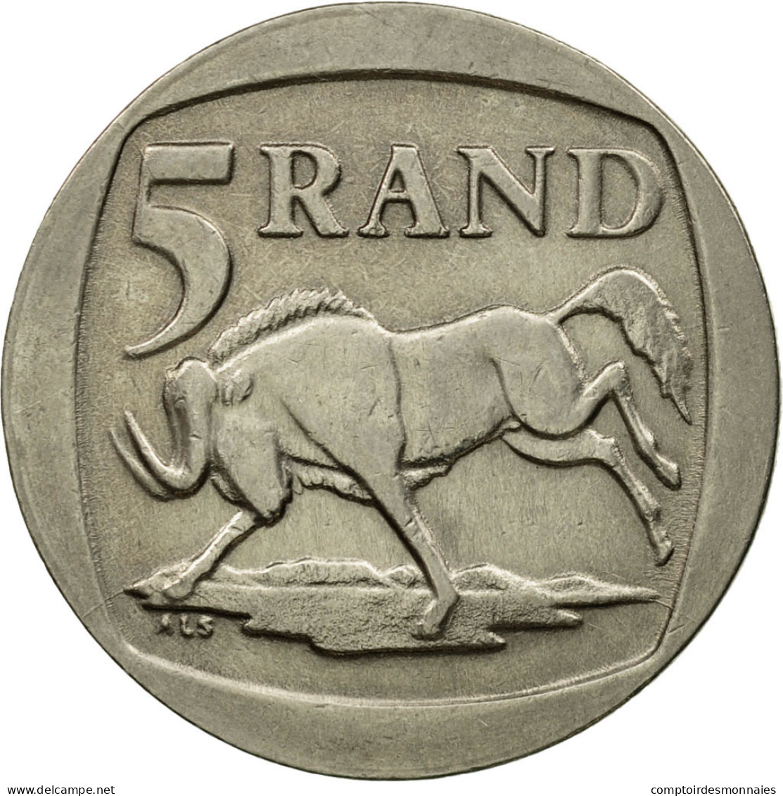Monnaie, Afrique Du Sud, 5 Rand, 1994, TTB, Nickel Plated Copper, KM:140 - Sudáfrica