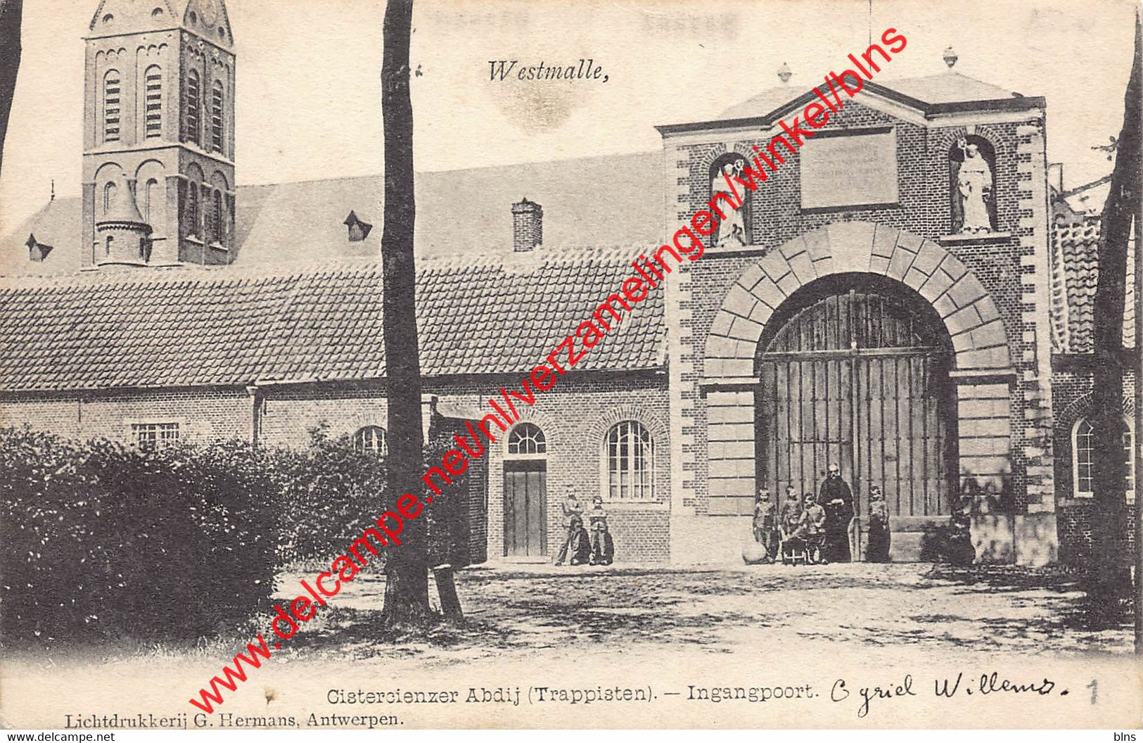 Cistercienzer Abdij Trappisten - Ingangspoort - G. Hermans - Westmalle - Malle