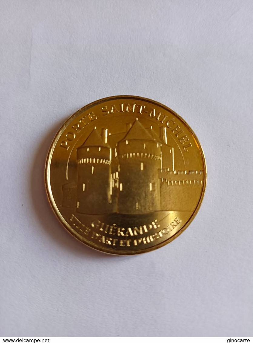 Monnaie De Paris MDP Jeton Touristique Medaille Guerande Porte St Michel 2018 - Andere & Zonder Classificatie