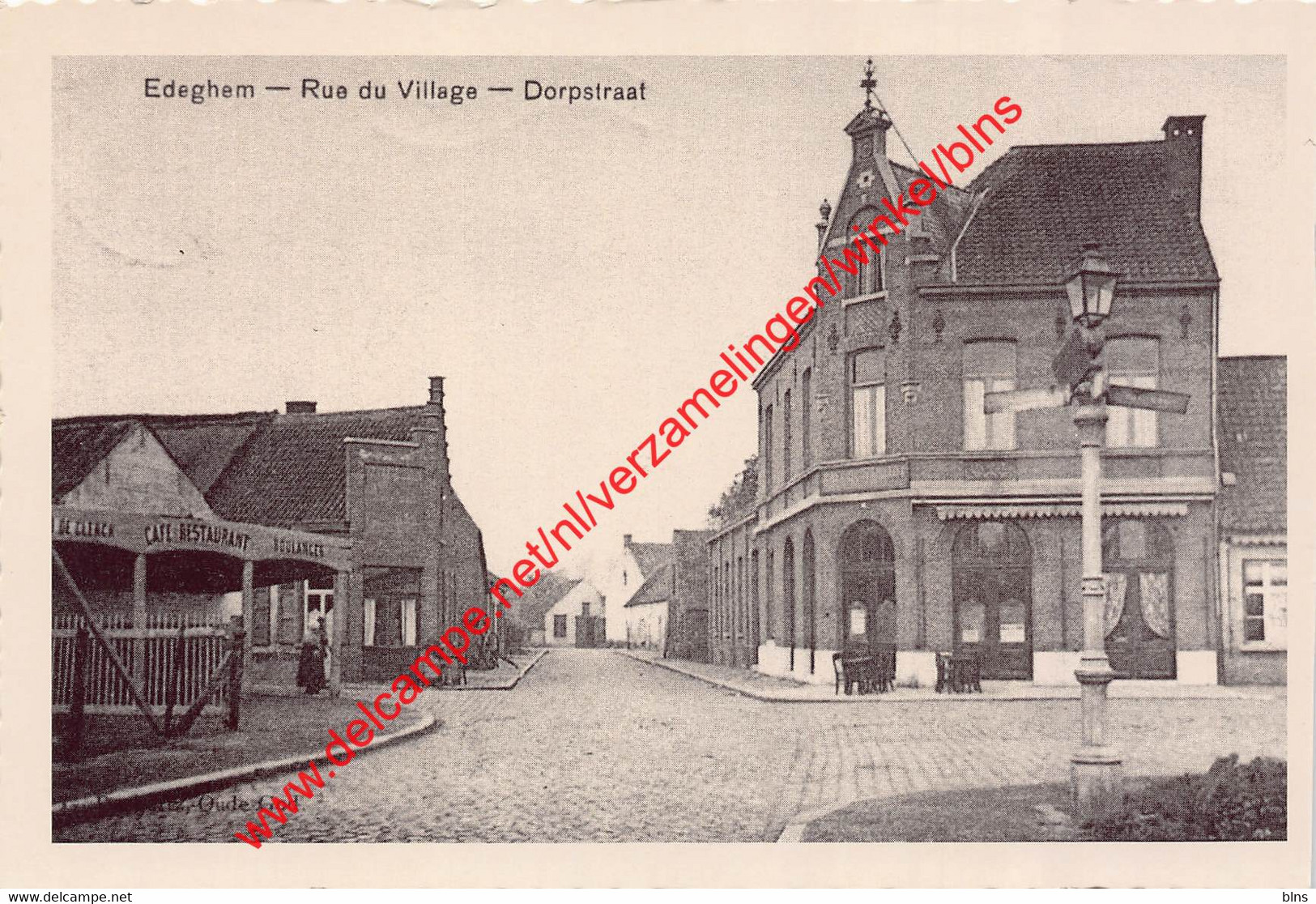 Edeghem - Rue Du Village - Dorpstraat - Gazet Van Antwerpen - Edegem - Edegem