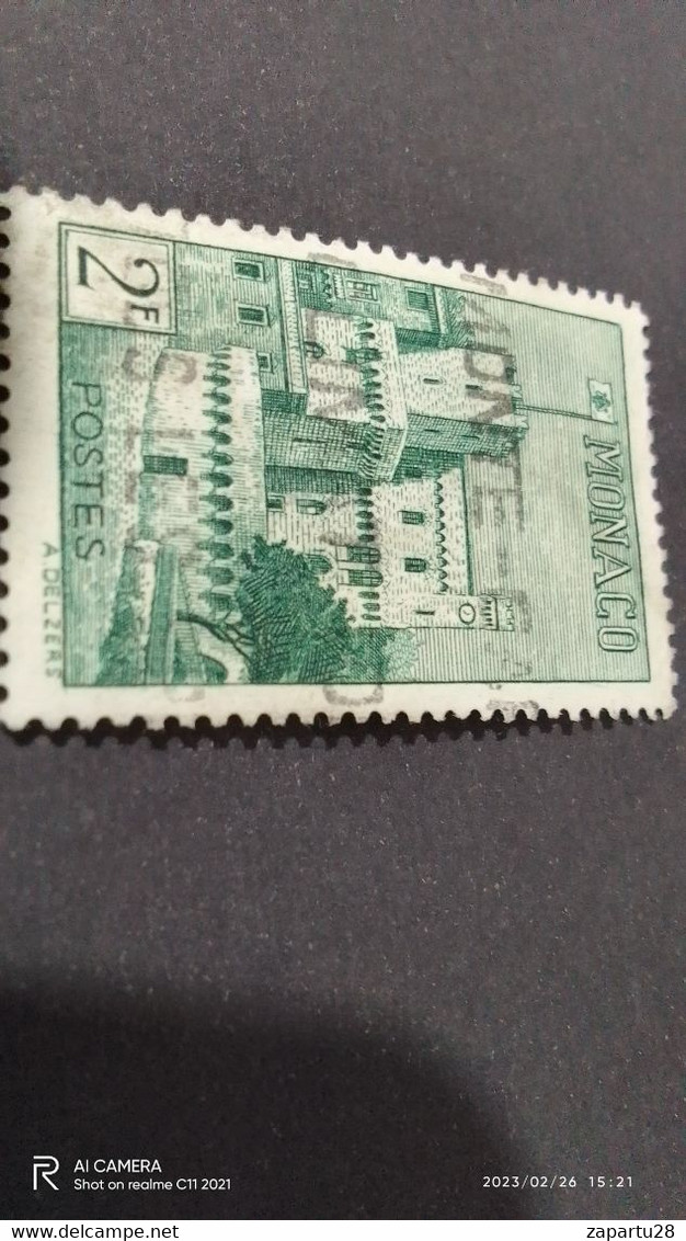 MONACO 1940-60  2F. -DAMGALI - Used Stamps