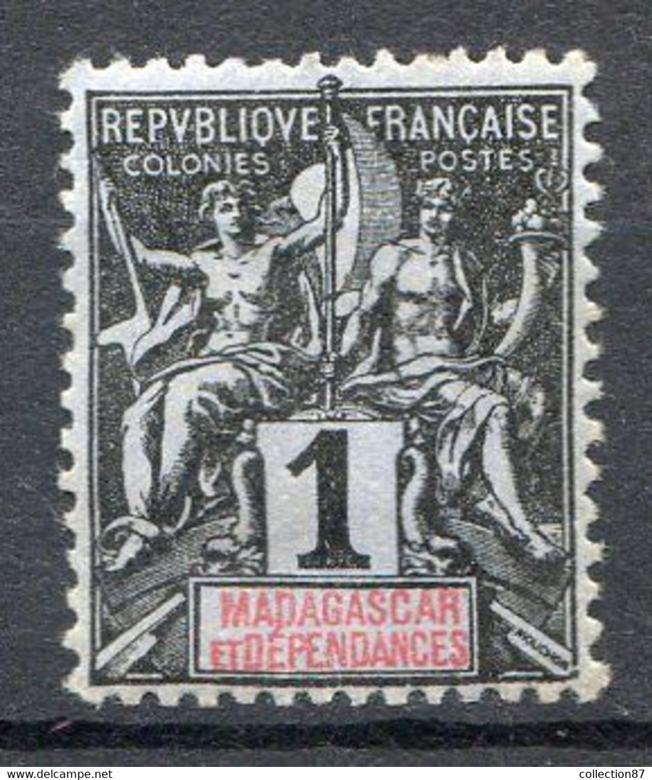 Réf 53 CL2 < --  MADAGASCAR Yvert N° 28 + 30 * Neuf Ch < Scan Détaillé Des 2 Timbres - Neufs