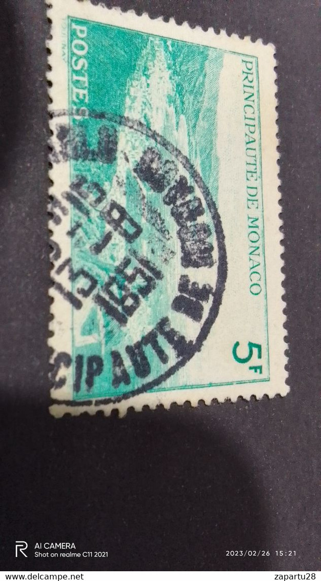 MONACO 1940-60  5F. -DAMGALI - Used Stamps