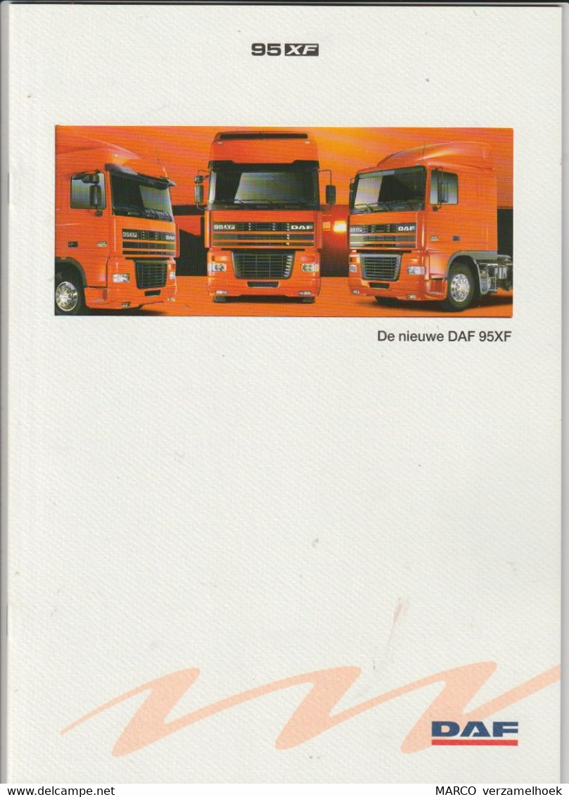 Brochure-leaflet DAF Trucks Eindhoven DAF XF - Camions