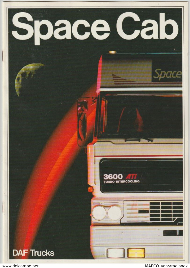 Brochure-leaflet DAF Trucks Eindhoven DAF 3600 ATI Turbo Intercooling - Camions