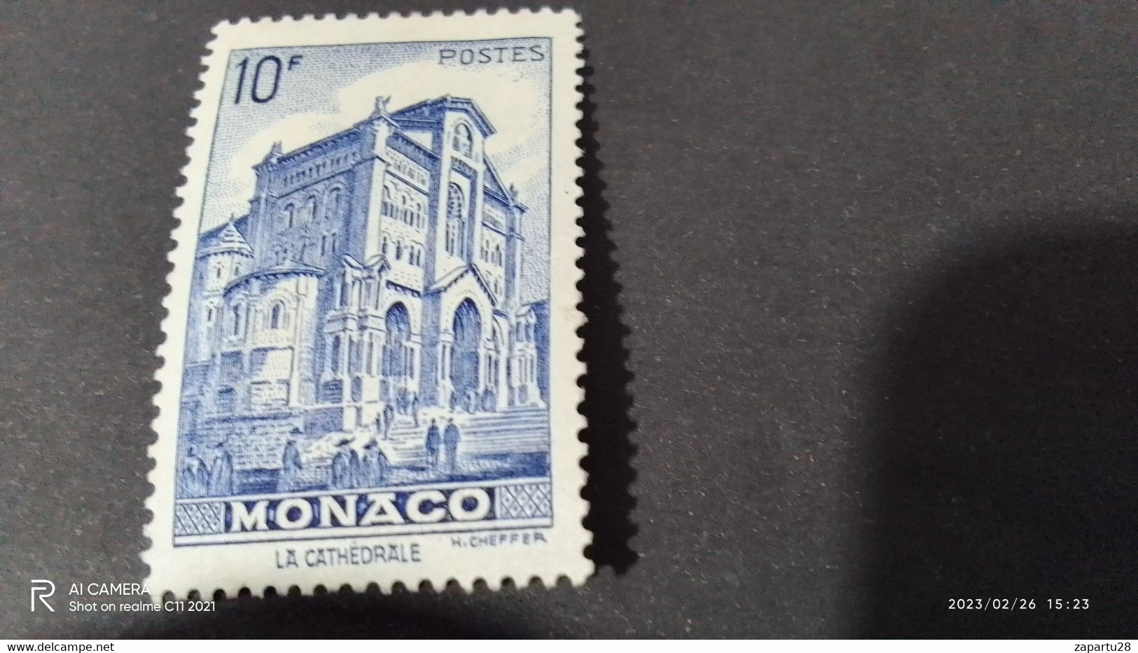 MONACO 1940-60  10F. -DAMGALI - Oblitérés