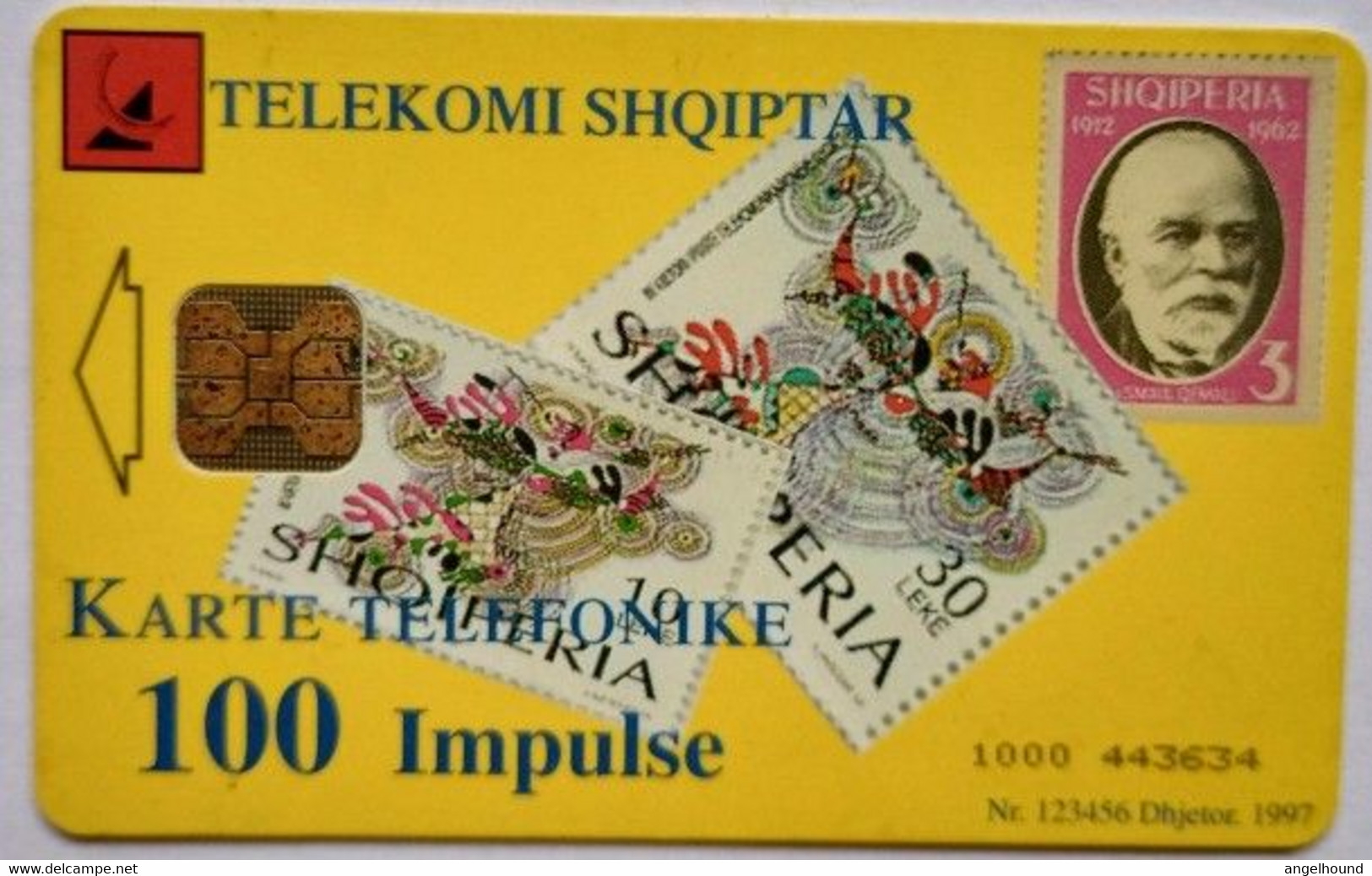 Albania  100 Units " 85 Years PTT  12/97 " - Albanien