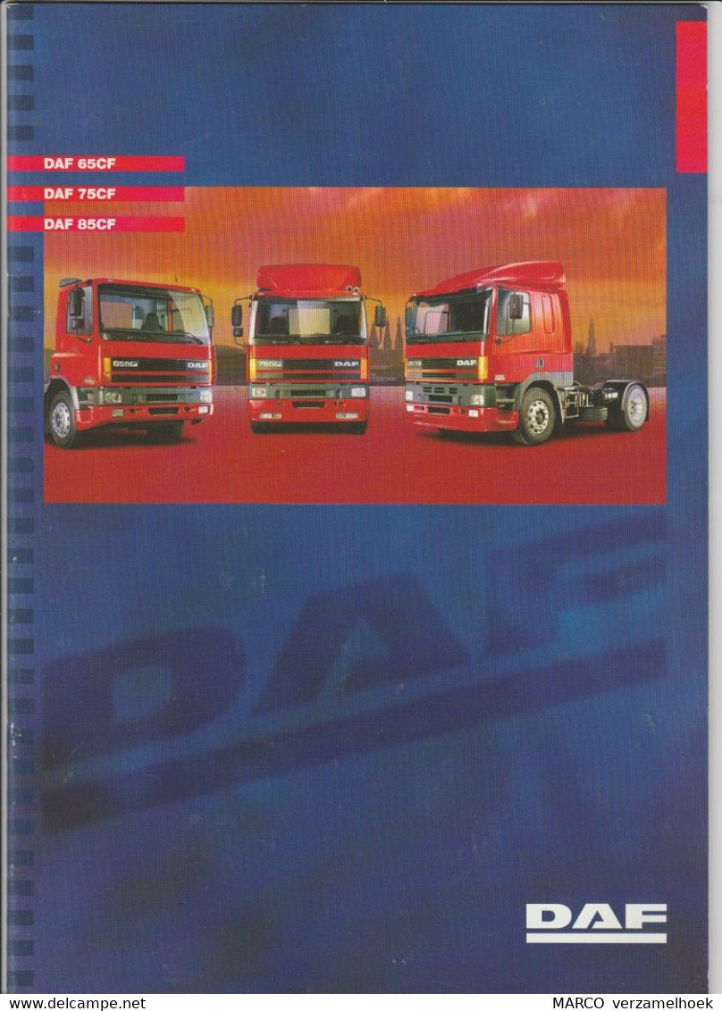 Brochure-leaflet DAF Trucks Eindhoven DAF 65-75-85CF - Camions