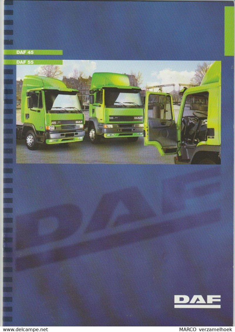 Brochure-leaflet DAF Trucks Eindhoven DAF 45-55 - Camions