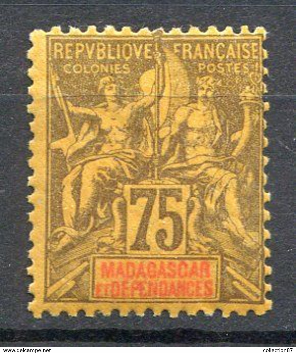 Réf 53 CL2 < --  MADAGASCAR Yvert N° 39 * Neuf Ch < Cote 8.00 € - Neufs