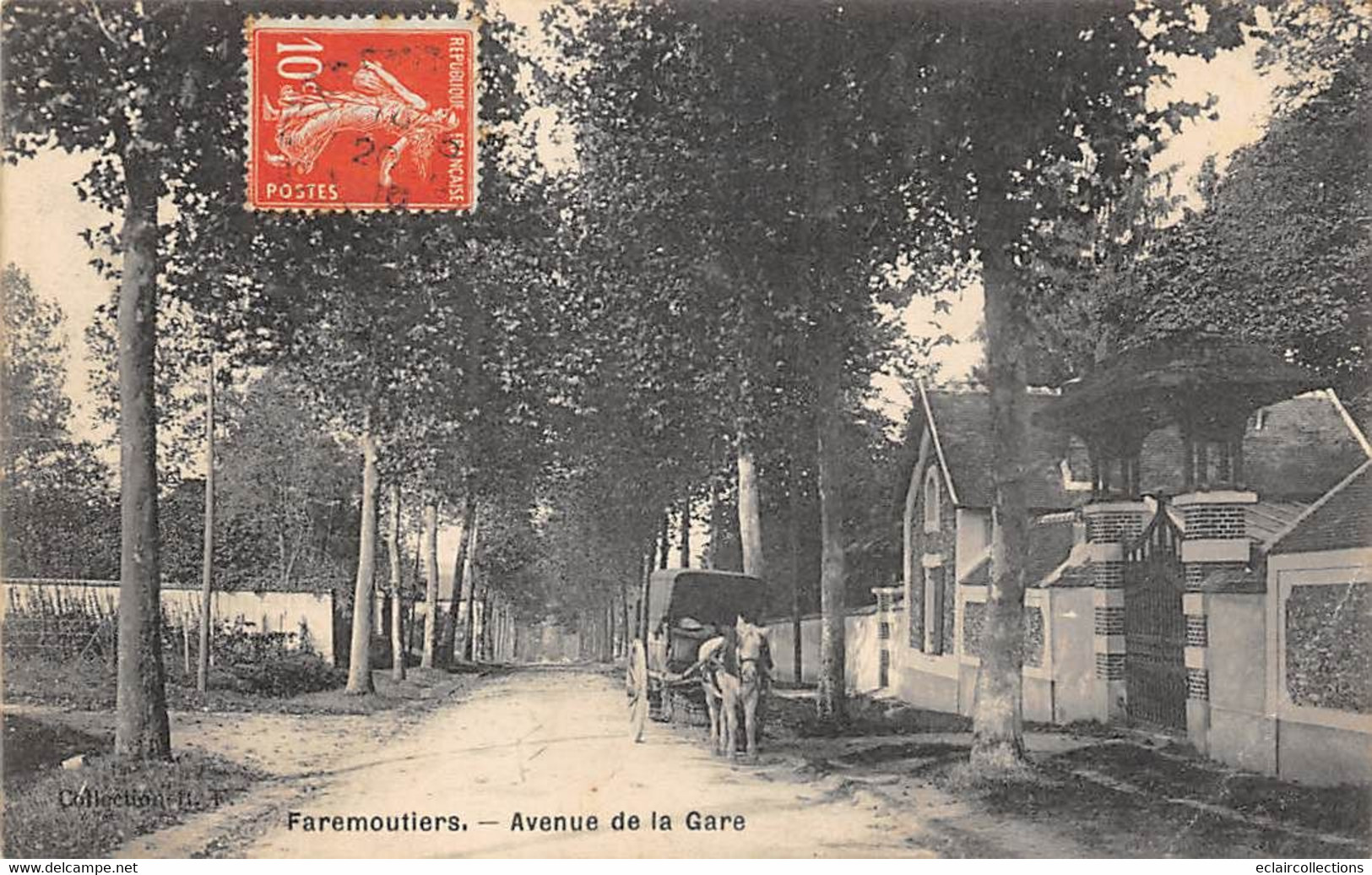 Faremoutiers          77          Avenue De La Gare.     -  2  -       (voir Scan) - Faremoutiers