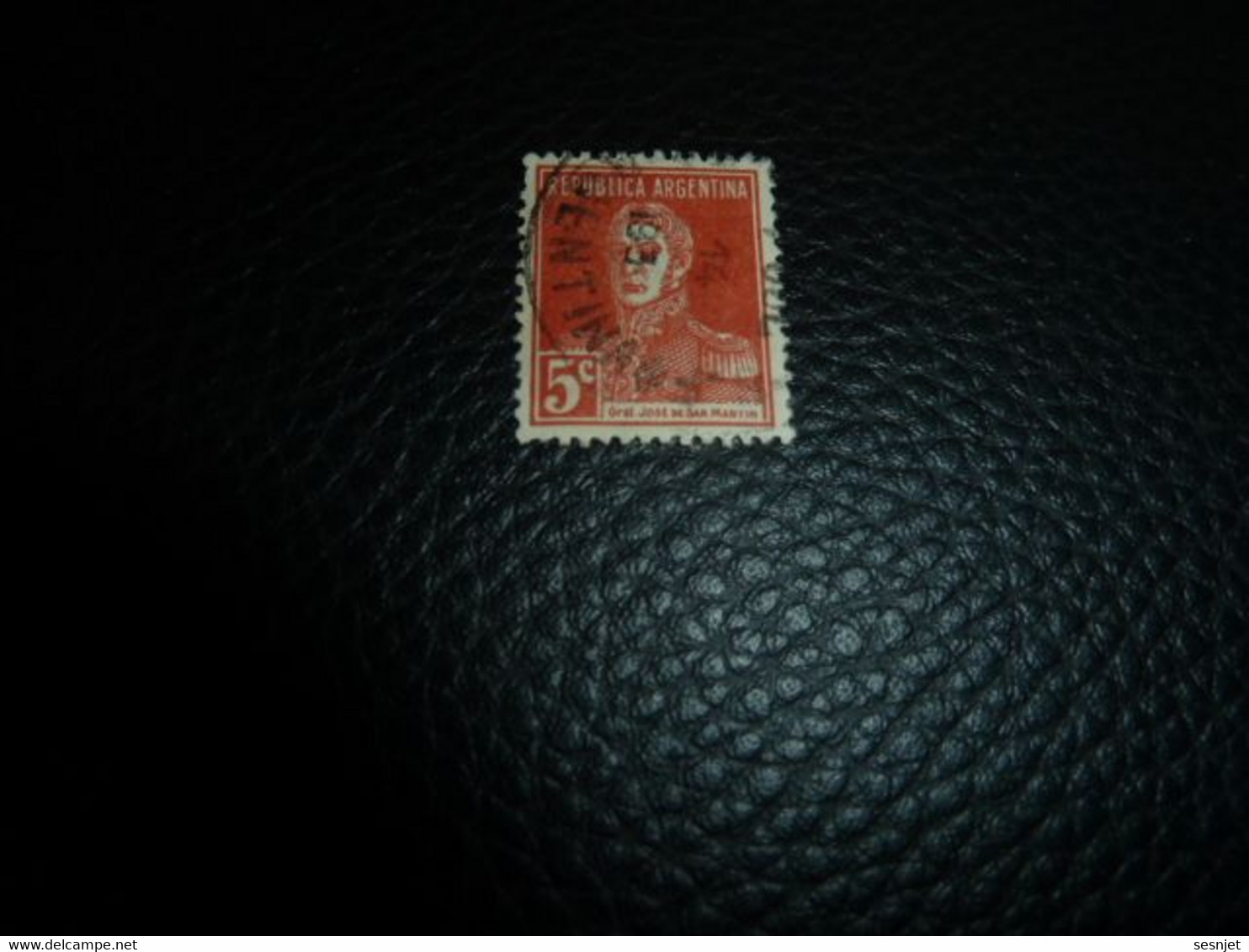 Republica Argentina - José De San Martin - 5 C. - Yt 281 - Rouge - Oblitéré - Année 1923 - - Used Stamps