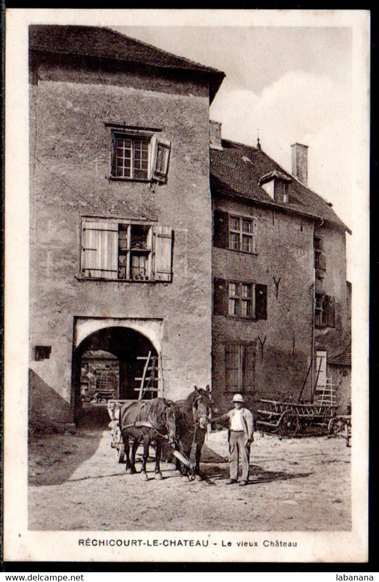 57-Rechicourt-le-Château, Le Vieux Château - Rechicourt Le Chateau