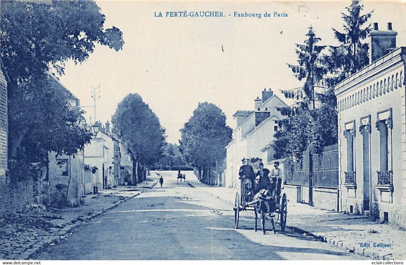 La Ferté Gaucher       77         Faubourg De Paris          (voir Scan) - La Ferte Gaucher