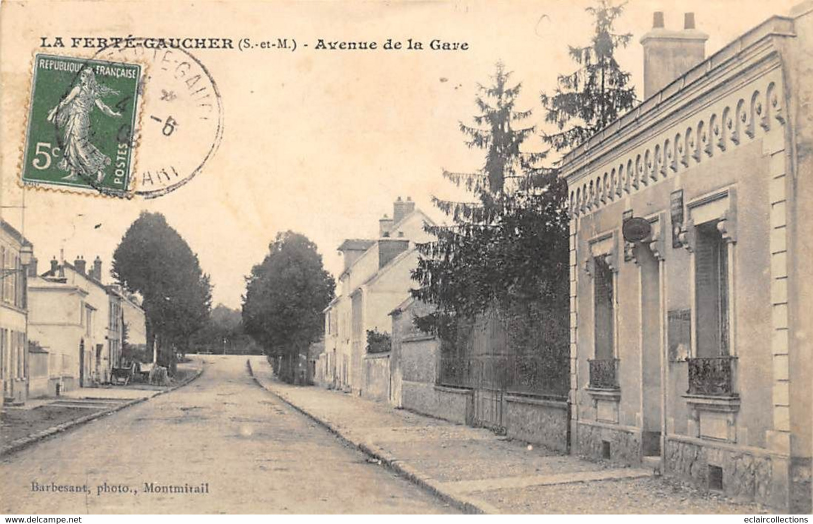 La Ferté Gaucher       77          Avenue De La Gare           (voir Scan) - La Ferte Gaucher