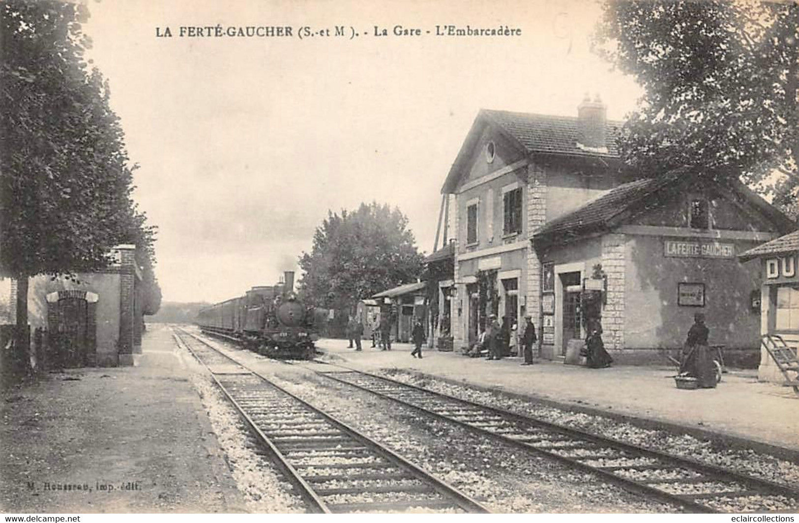 La Ferté Gaucher       77           Intérieur De La Gare . L'Embarcadère           (voir Scan) - La Ferte Gaucher