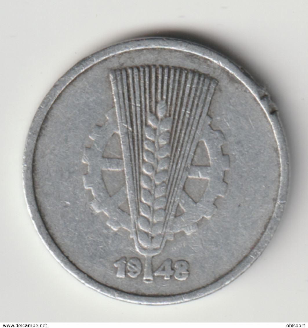 DDR 1948 A: 10 Pfennig, KM 3 - 10 Pfennig