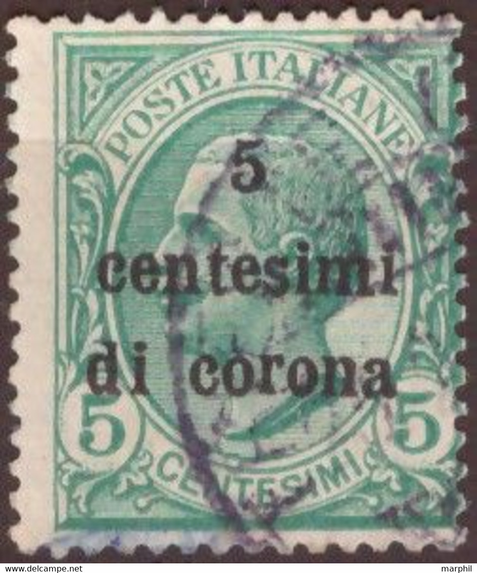 Trento Trieste 1919 5 Cent.di Corona (o) - Trente & Trieste