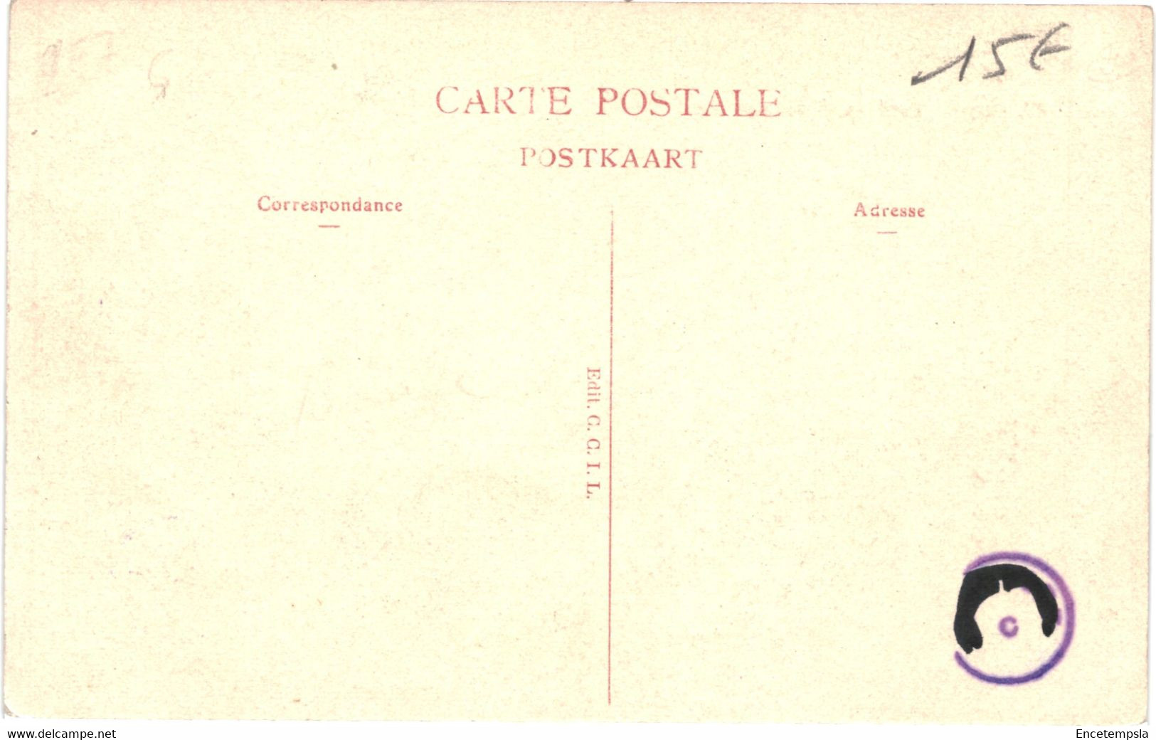 CPA  Carte Postale  Belgique Huy Pont Du Chemin De Fer  Détruit  VM63962 - Huy