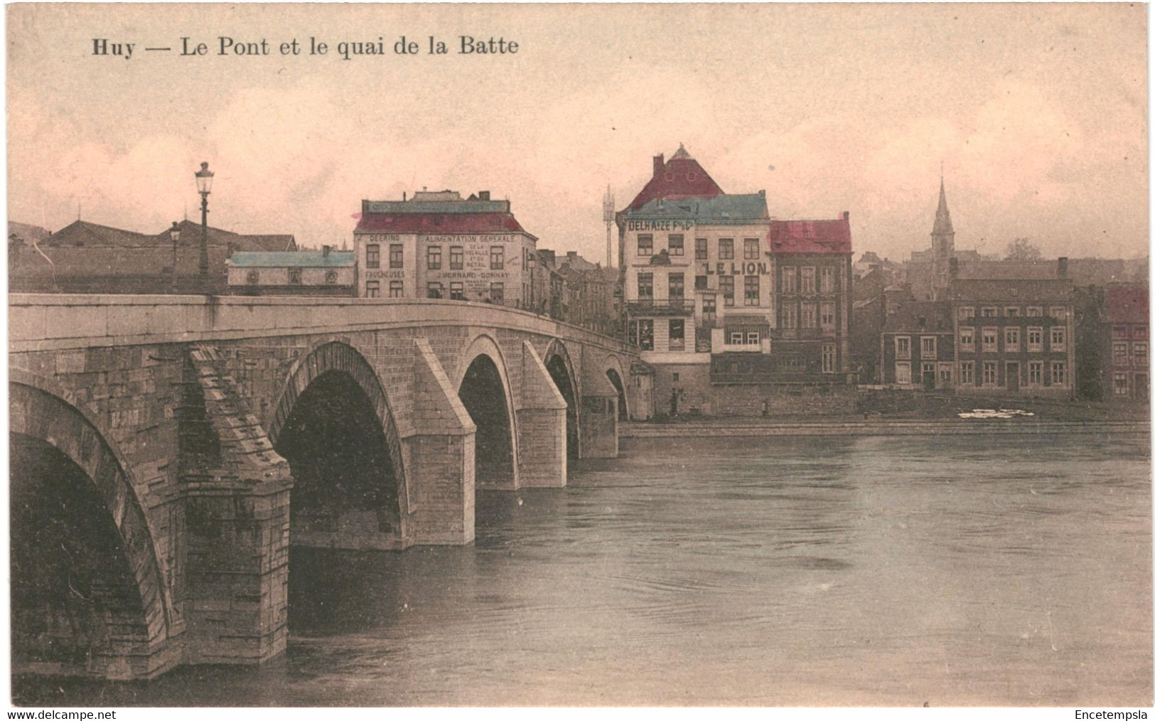 CPA  Carte Postale  Belgique Huy Le Pont Et Quai De La Batte   VM63963 - Huy