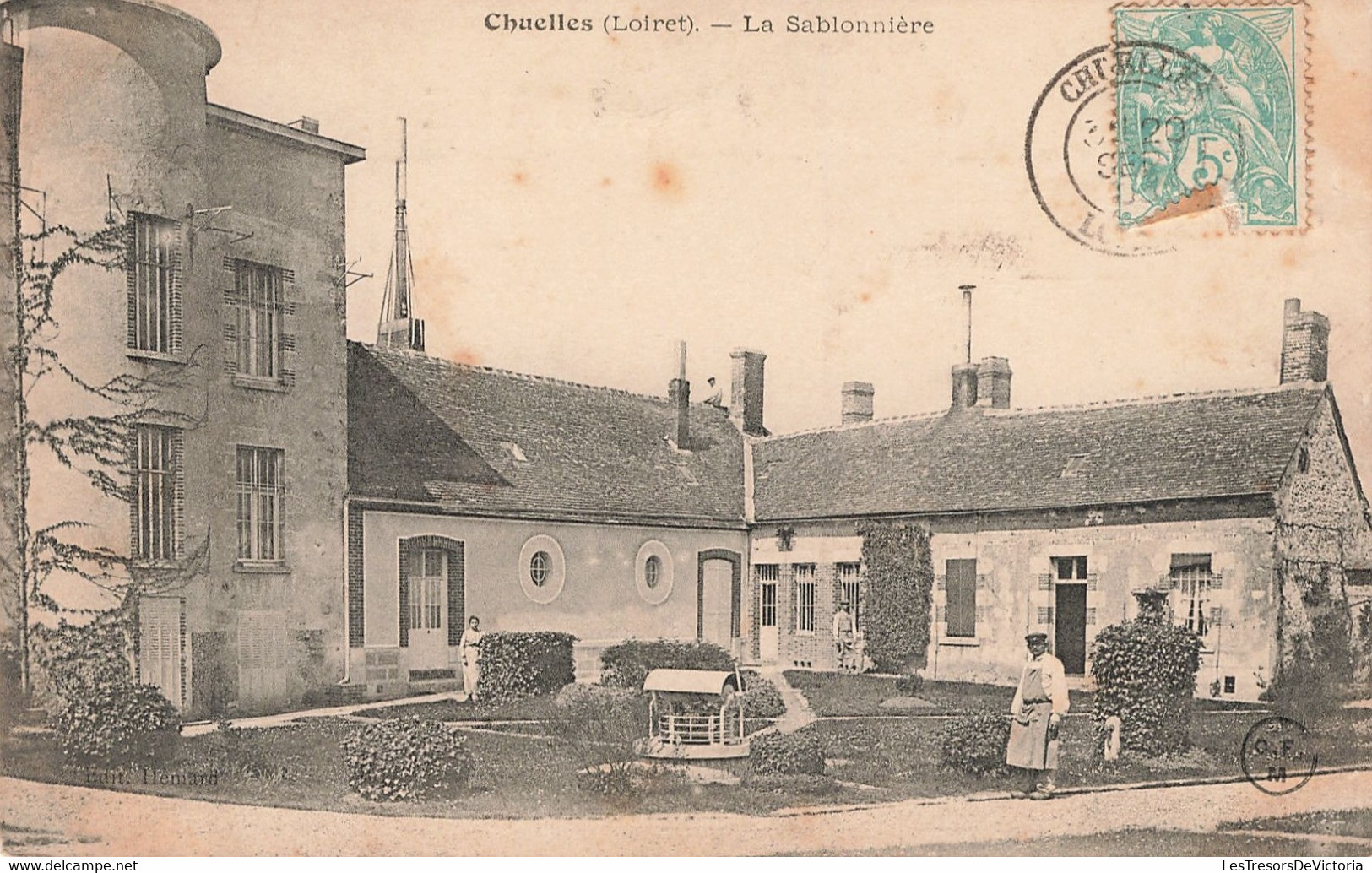 France - Chuelles - La Sablonnière - Edit. Hémard - Animé - Carte Postale Ancienne - Montargis