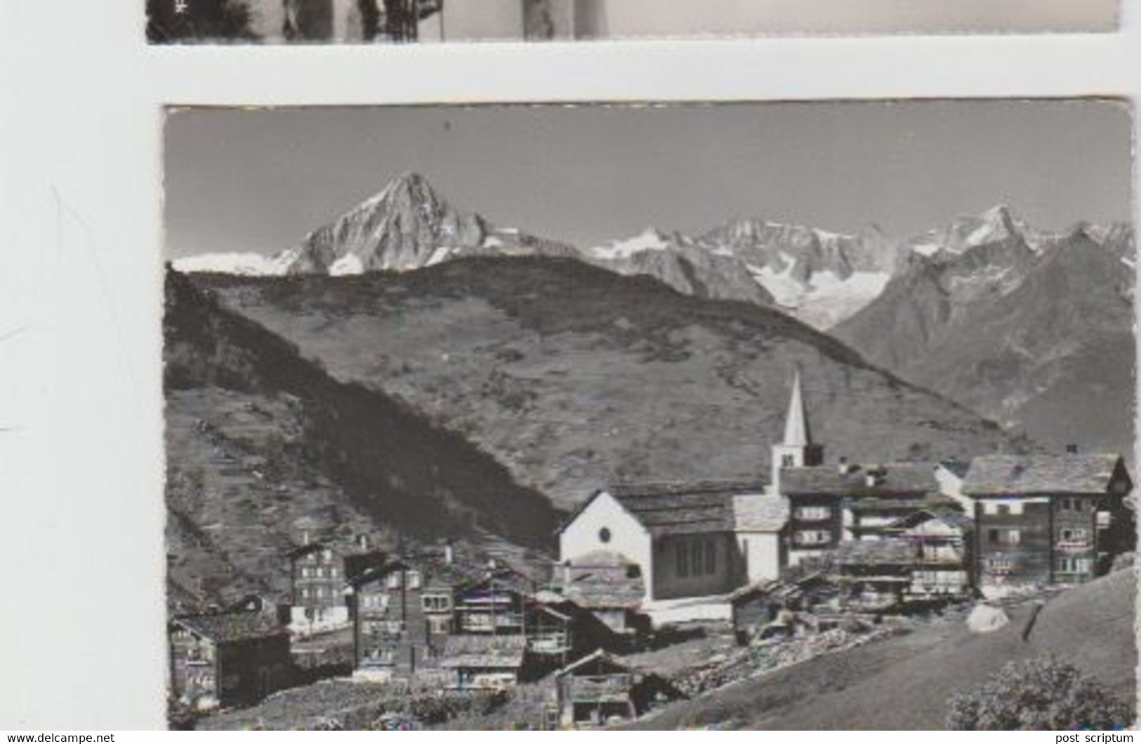 Suisse - Grächen, Wallis, Bletschhorn, Breithorn, Nesthorn - Grächen