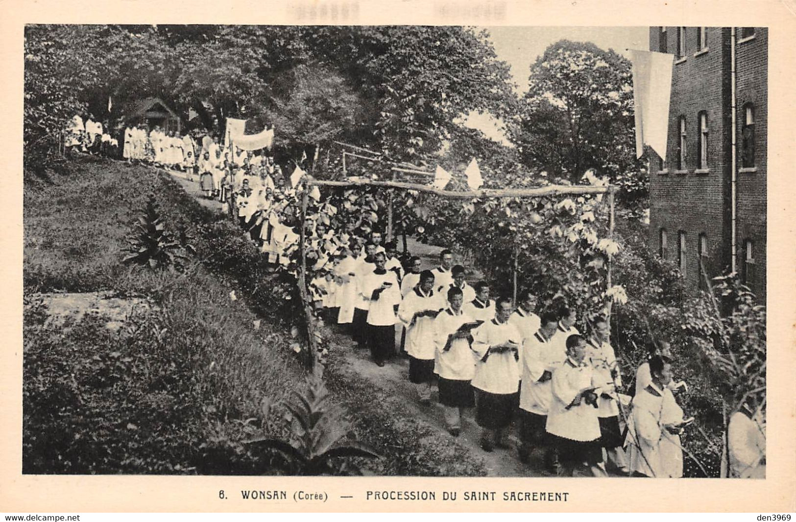 COREE Du NORD - Wonsan - Procession Du Saint-Sacrement - L'Oeuvre De St-Pierre-Apôtre - Korea, North