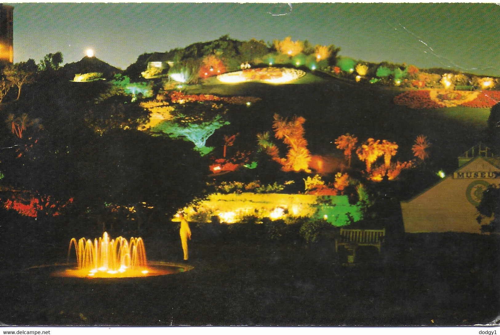 SOUTHERN SLOPE ILLUMINATIONS, ILFRACOMBE, DEVON, ENGLAND. Circa 1968  USED POSTCARD   Wd8 - Ilfracombe