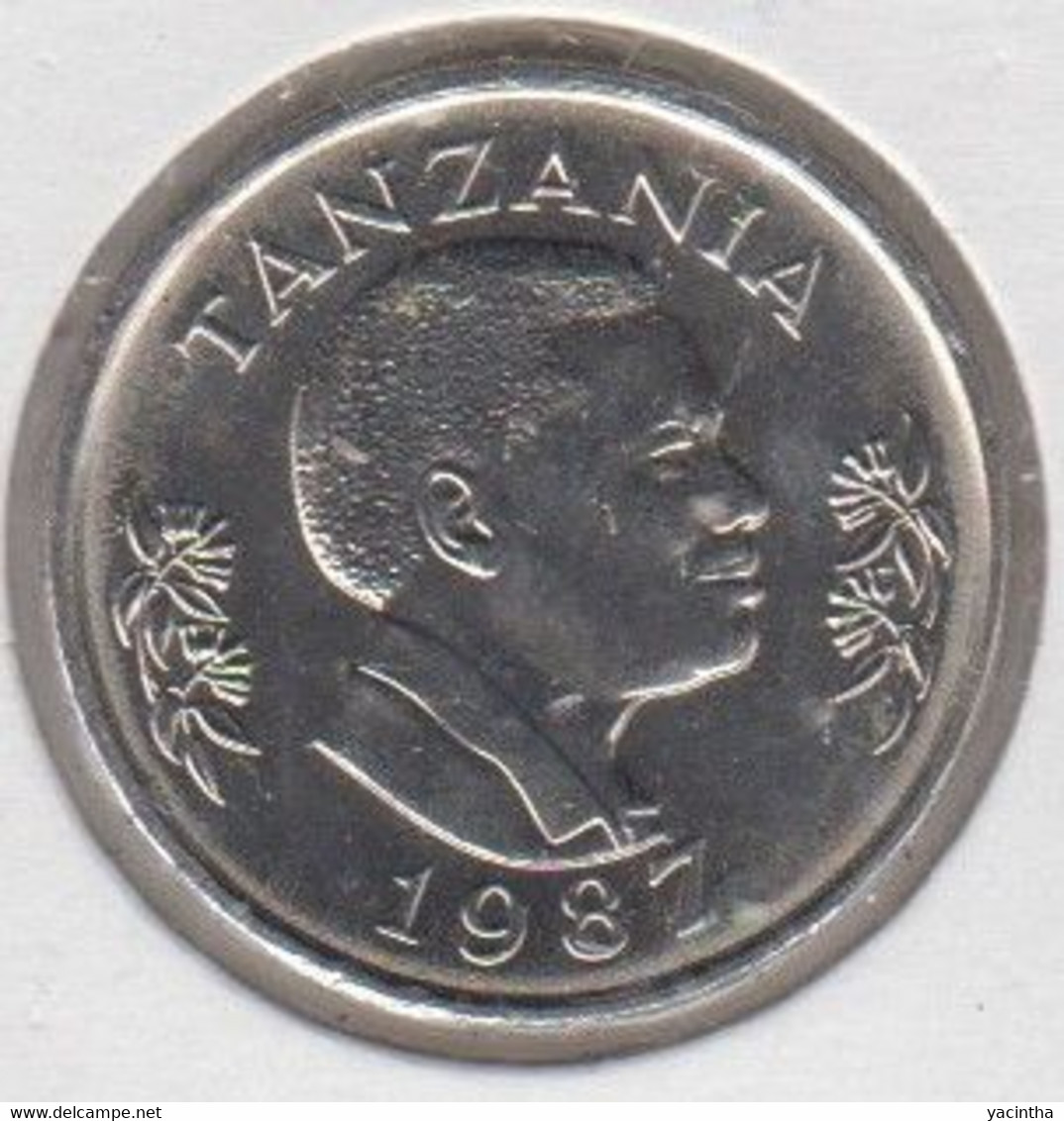 @Y@   Tanzania  1 Shilling  1987  Bu  (1415) - Tansania