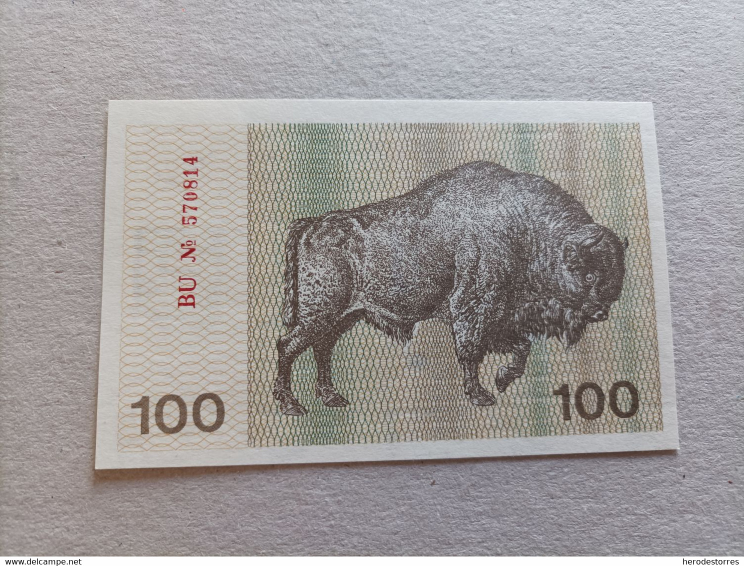 Billete De Lituania De 100 Talonas, Año 1991, UNC - Lituanie