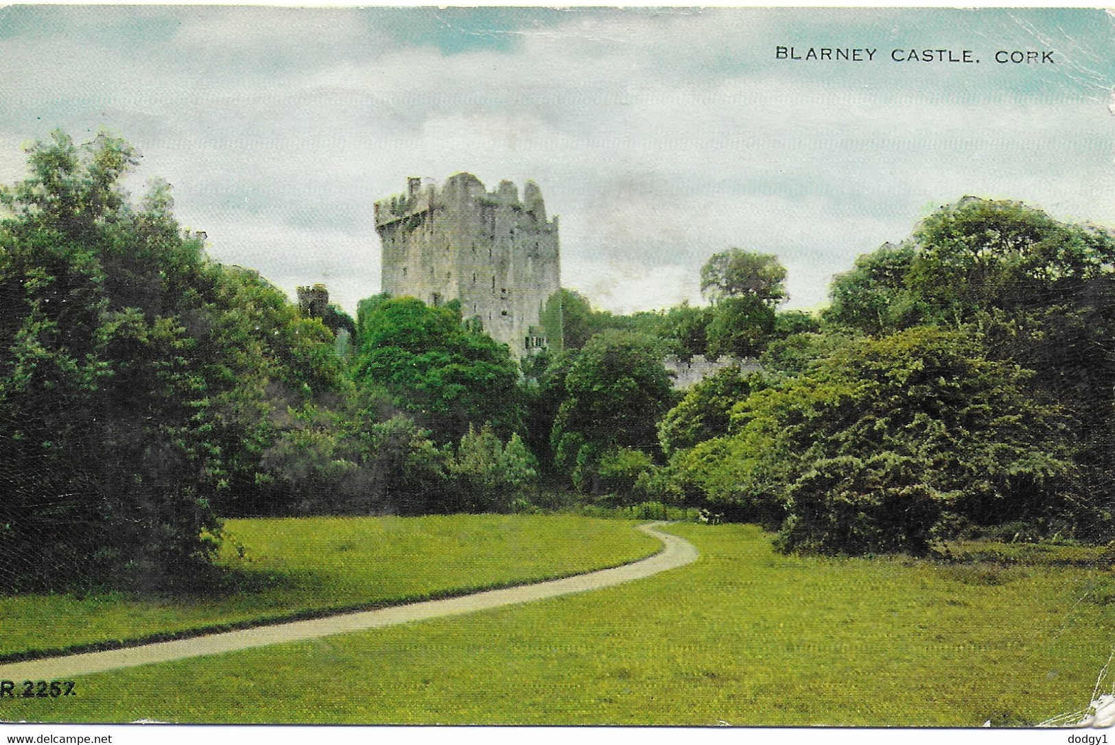 BLARNEY CASTLE, CORK, IRELAND. USED POSTCARD   Wd9 - Cork