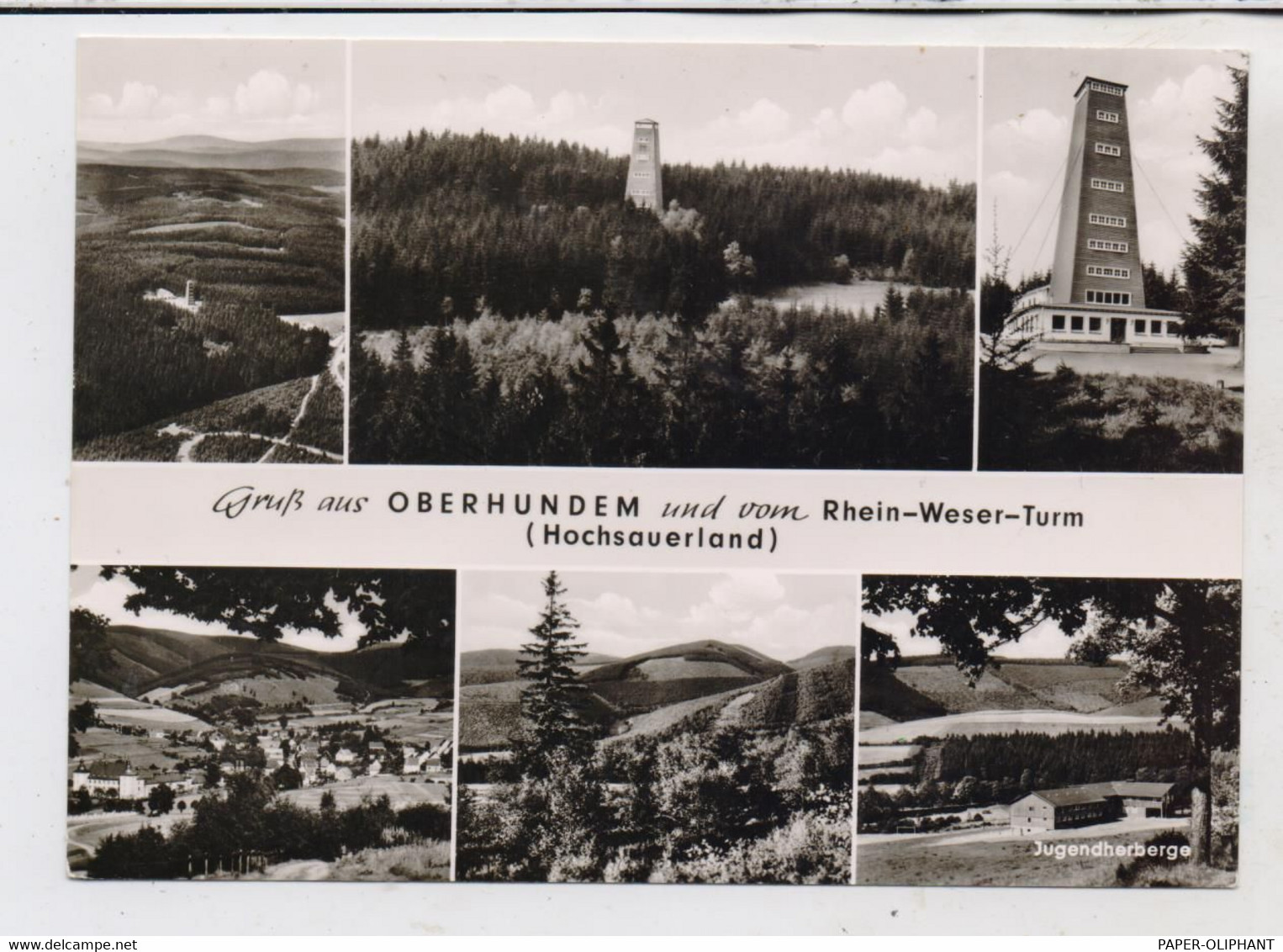 5942 KIRCHHUNDEM - OBERHUNDEM, Mehrbild-AK, 1968 - Olpe