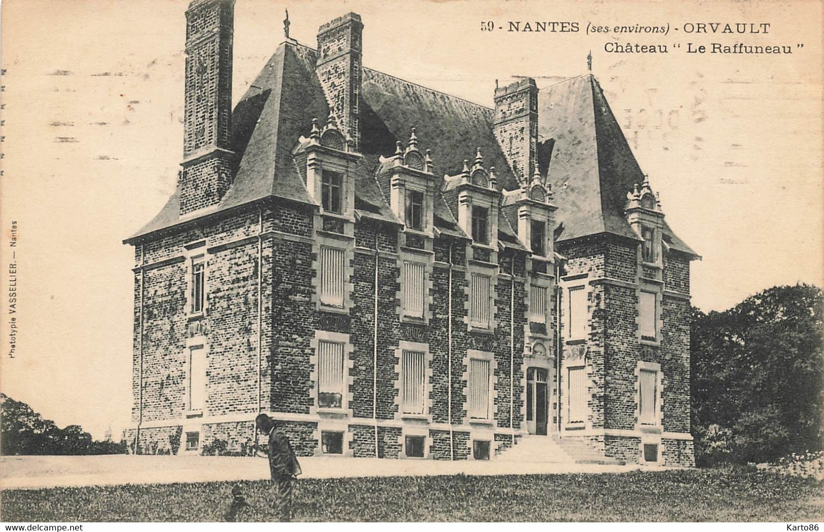 Orvault * Château Le Raffuneau * Environs De Nantes - Orvault