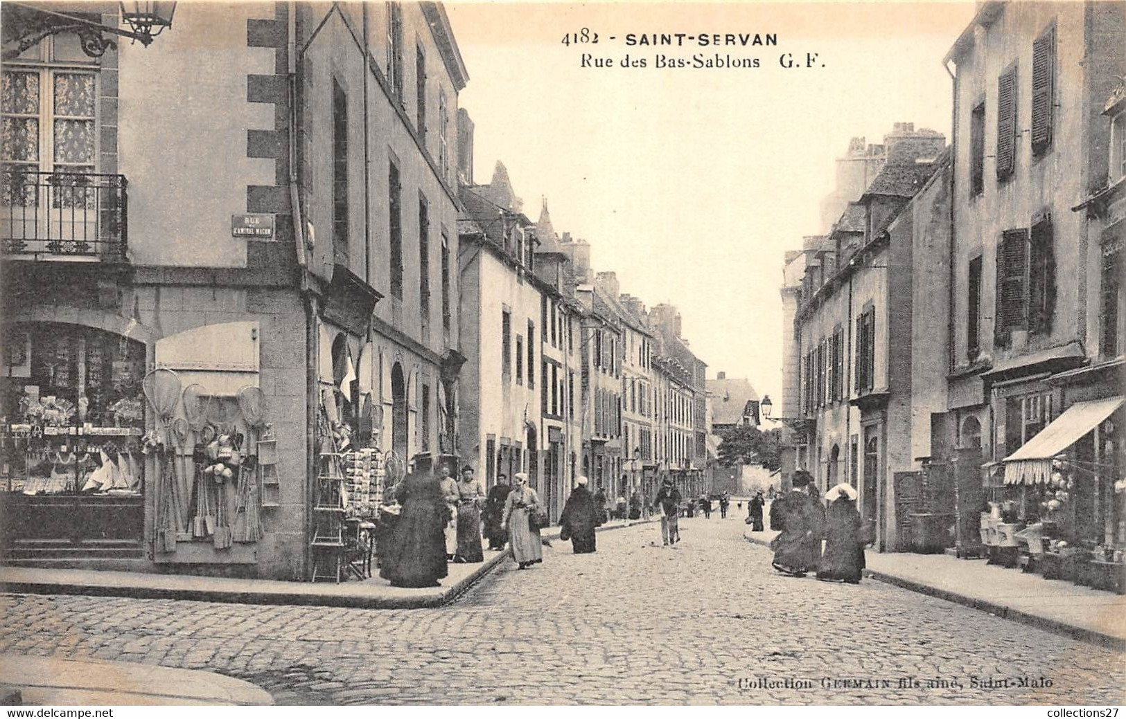 56-SAINT-SERVANT- RUE DES BAS-SABLONS - Autres & Non Classés