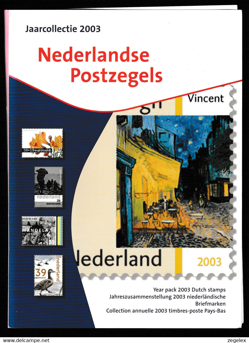 2003 Jaarcollectie PostNL Postfris/MNH**, Official Yearpack - Full Years
