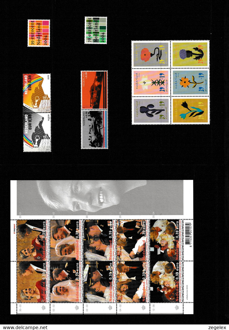 2004 Jaarcollectie PostNL Postfris/MNH**, Official Yearpack - Années Complètes