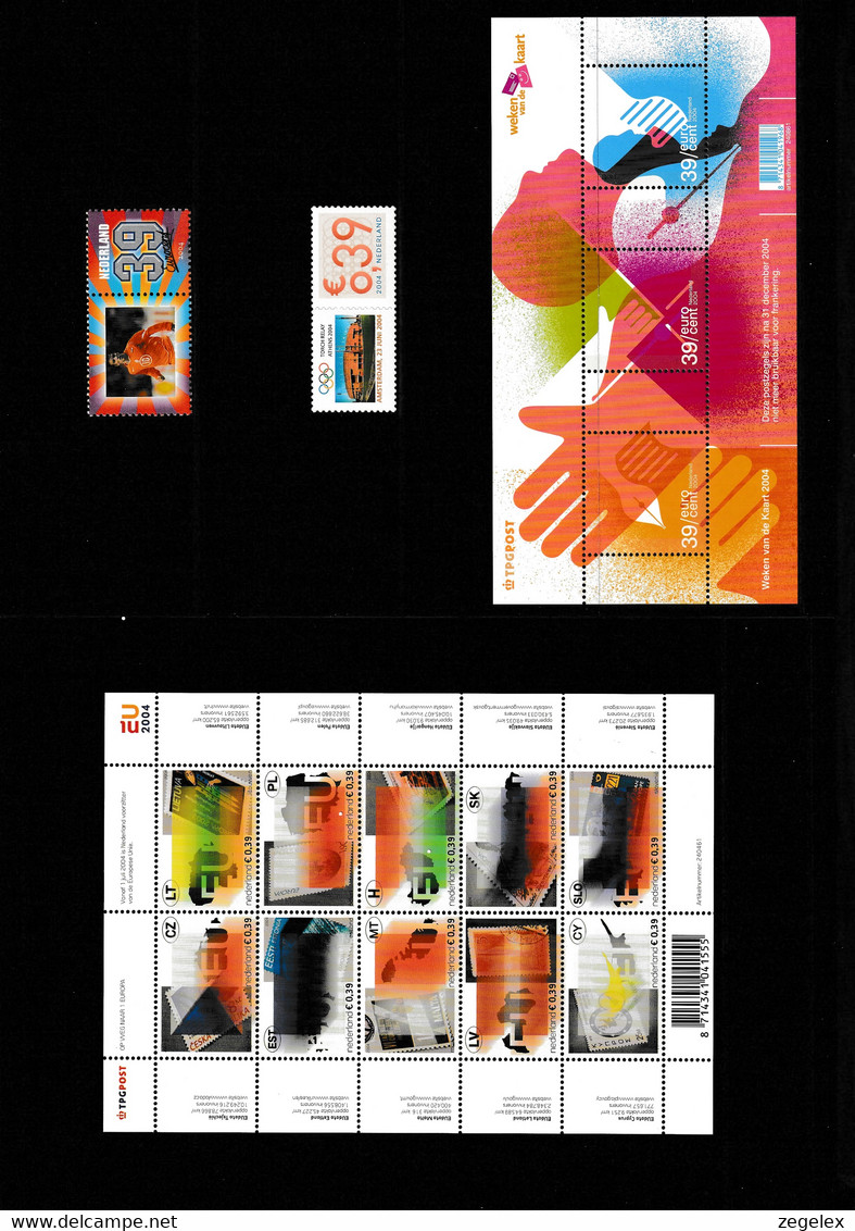 2004 Jaarcollectie PostNL Postfris/MNH**, Official Yearpack - Full Years