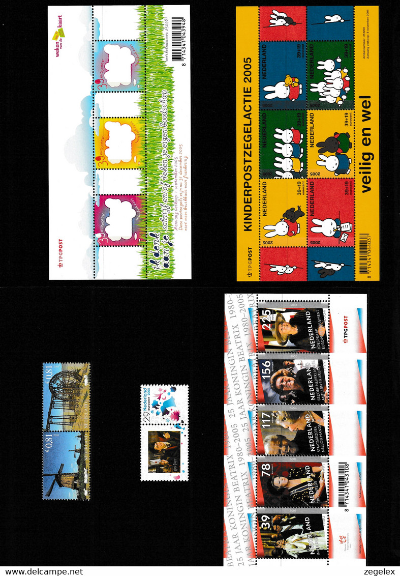 2005 Jaarcollectie PostNL Postfris/MNH**, Official Yearpack. See Description - Années Complètes