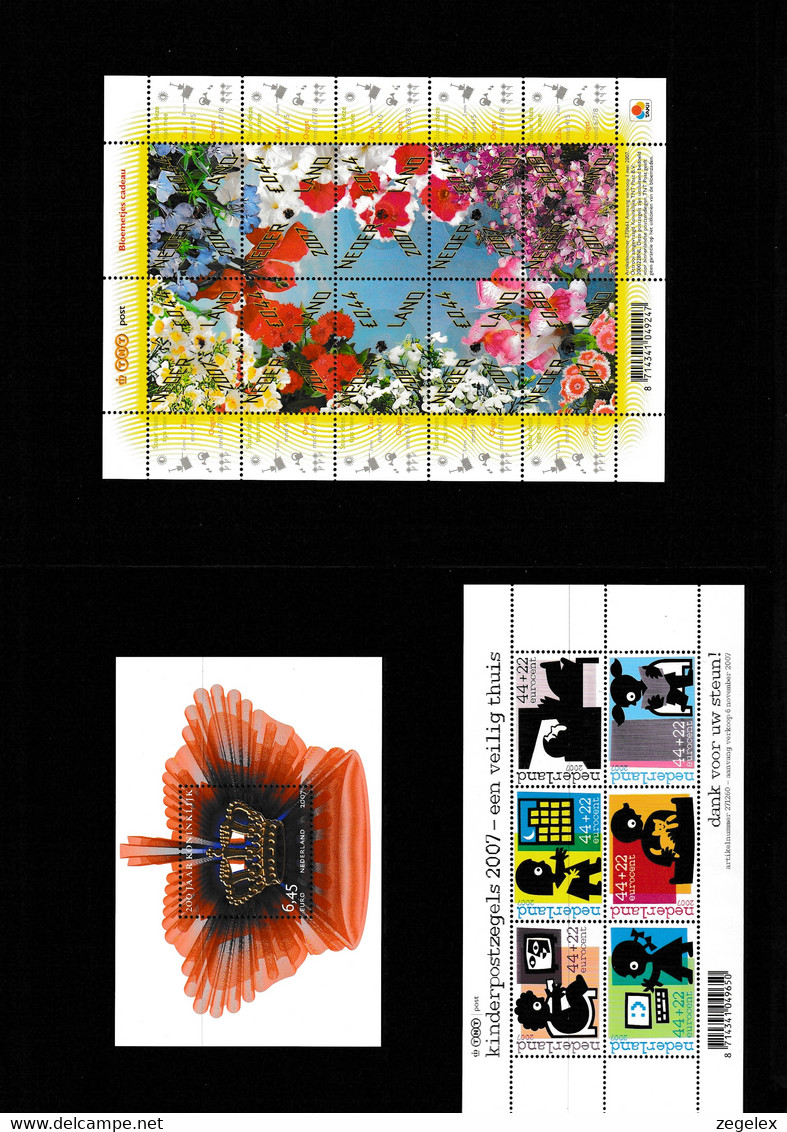 2007 Jaarcollectie PostNL Postfris/MNH**, Official Yearpack. See Description - Années Complètes