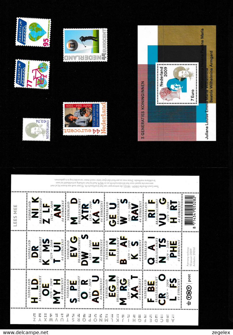 2009 Jaarcollectie PostNL Postfris/MNH**, Official Yearpack. See Description. - Full Years