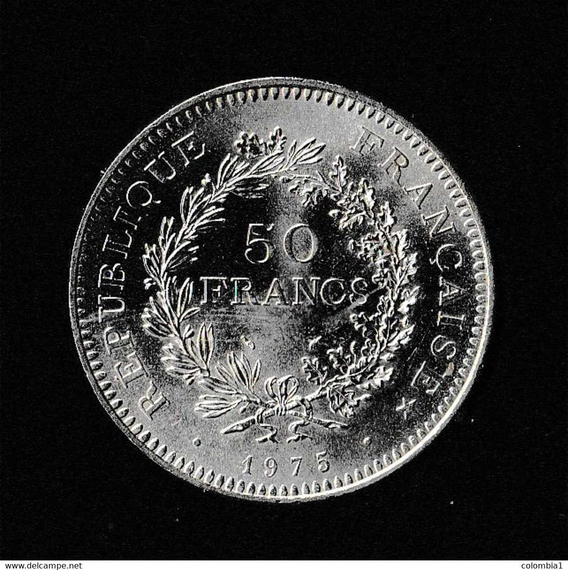 FRANCE Pièce Argent De 50 F Année 1975 Hercule - 50 Francs