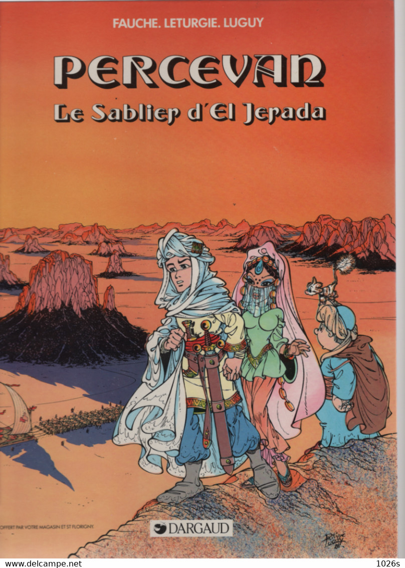 B.D.PERCEVAN- LE SABLIER D'EL JERADA  -  1988 - Percevan