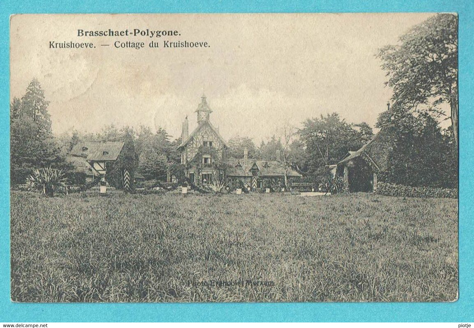 * Brasschaat Polygon - Brasschaet Polygone (Antwerpen) * (Photo François Merxem) Kruishoeve, Cottage Du Kruishoeve, Old - Brasschaat