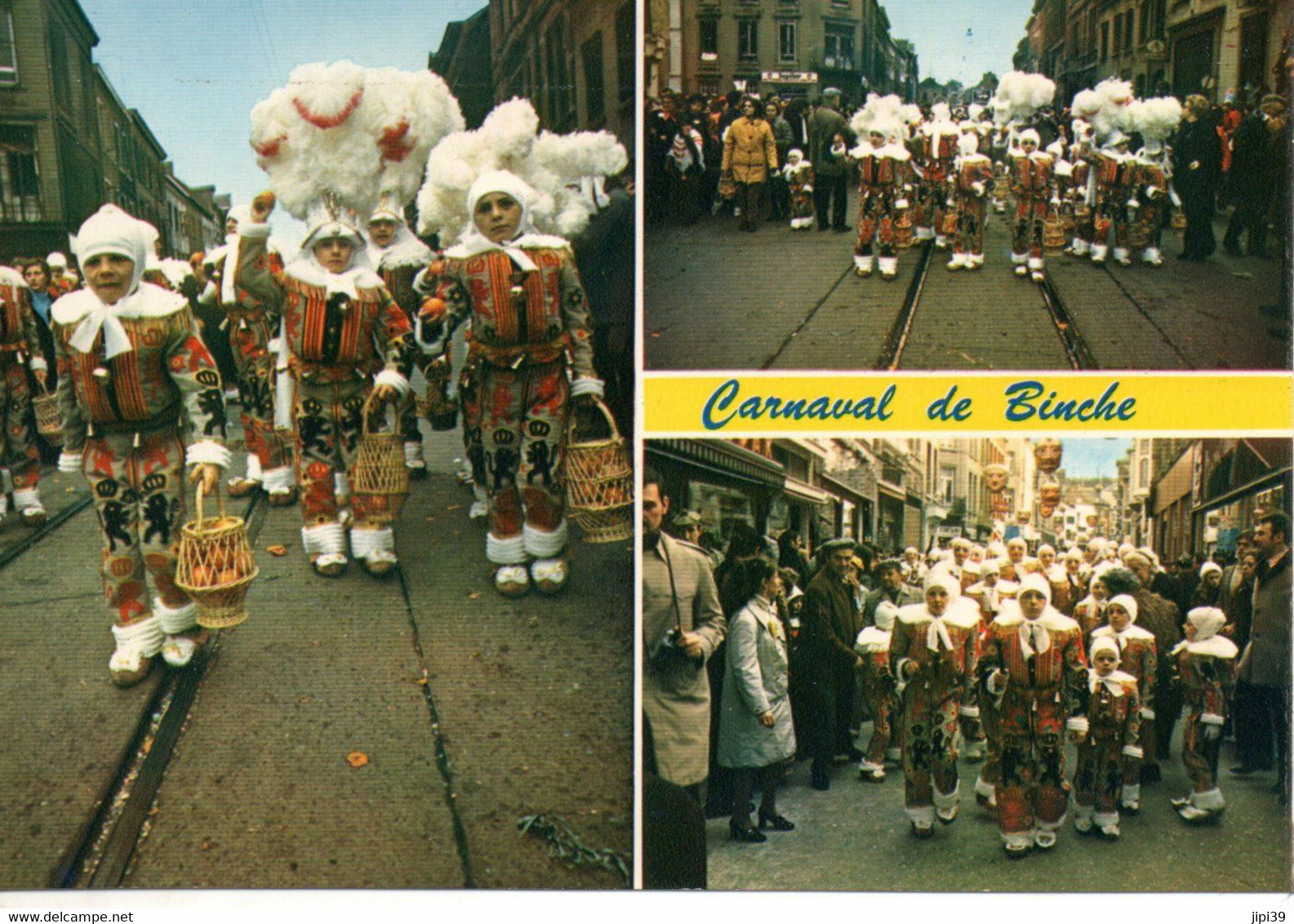 5 Cartes Postales Du Carnaval  ( Années 70 ) Voir Les Scans - Binche