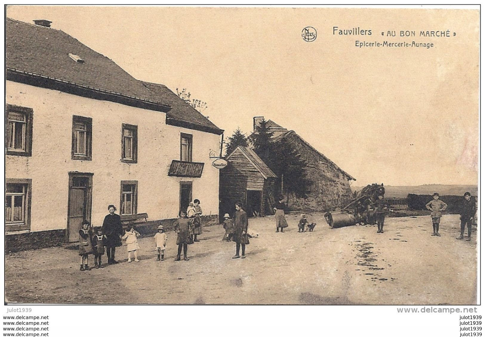 FAUVILLERS ..--  " Au Bon Marché " . Attelage !   Matériel Agricole . - Fauvillers