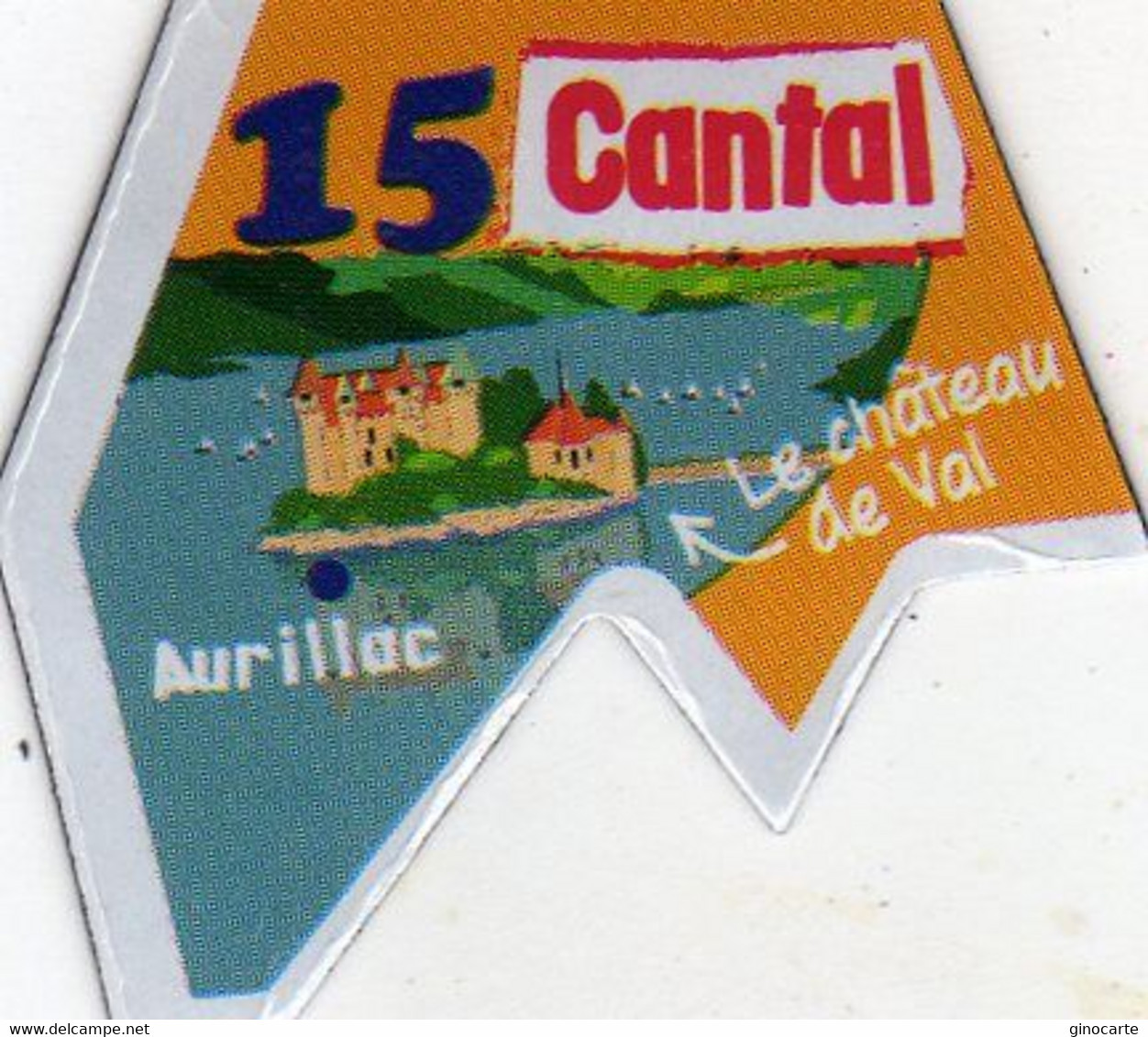 Magnets Magnet Le Gaulois Departement France 15 Cantal - Toerisme