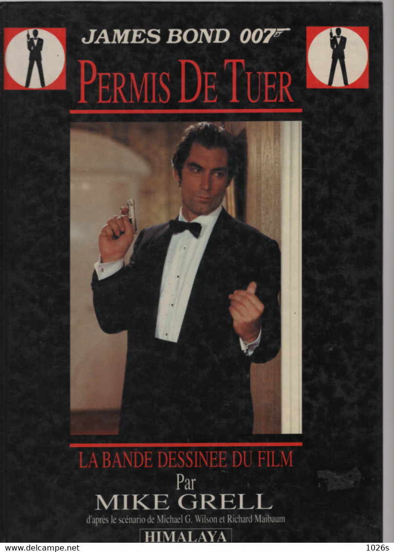 B.D.JAMES BOND 007 -  PERMIS DE TUER  -  E.O. 1989 - Percevan