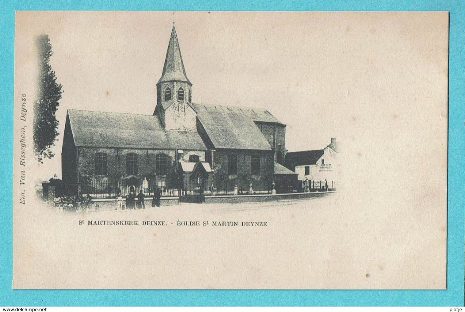 * Deinze - Deynze (Oost Vlaanderen) * (Em. Van Risseghem) Sint Martens Kerk, église Saint Martin, Church, Kirche - Deinze
