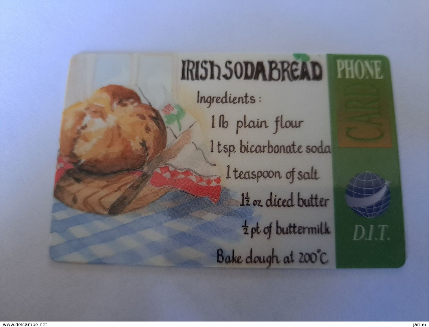 GREAT BRITAIN   2 POUND   IRISH SODA BREAD /    DIT PHONECARD    PREPAID CARD      **12123** - Collezioni