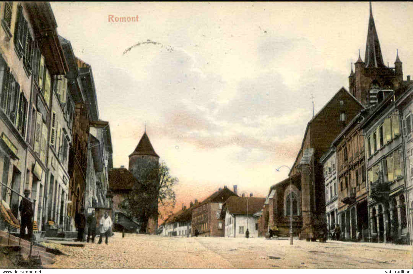 SUISSE -  Carte Postale De Romont - Une Rue  - L 141123 - Romont